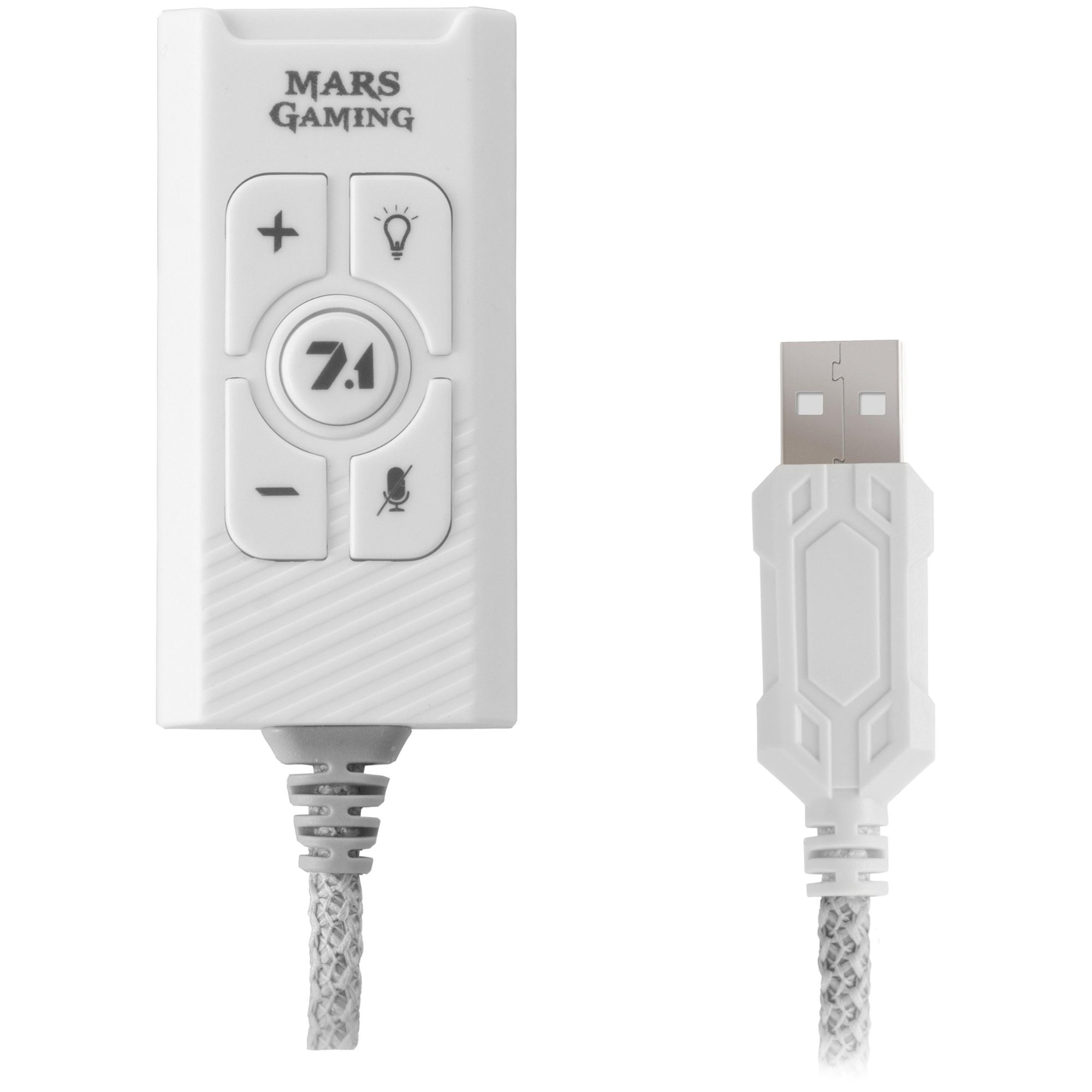 Mars Gaming MSC2W 7.1 Channel USB Sound Card