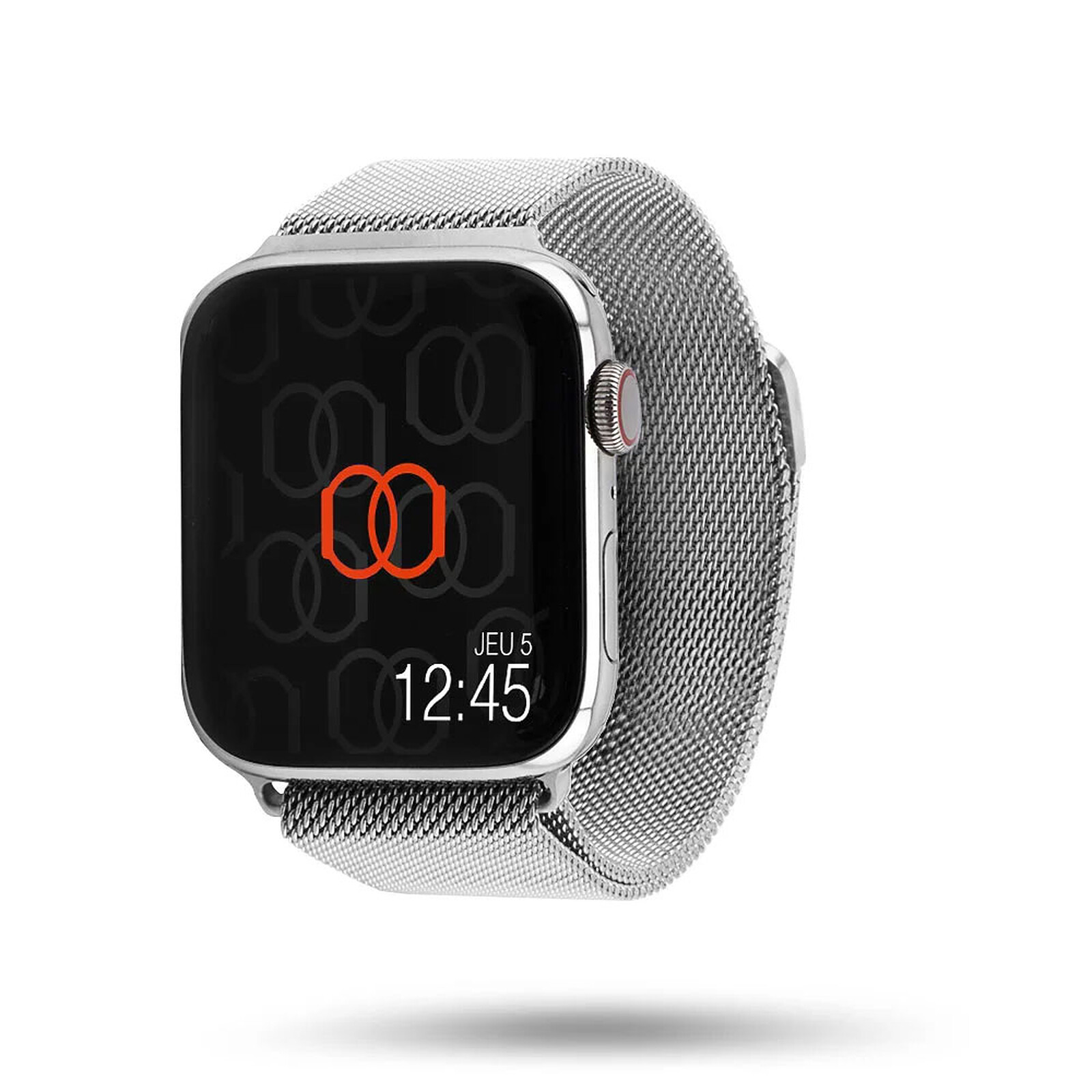 Band Band Bracelet Milanese stainless steel silver 49 mm