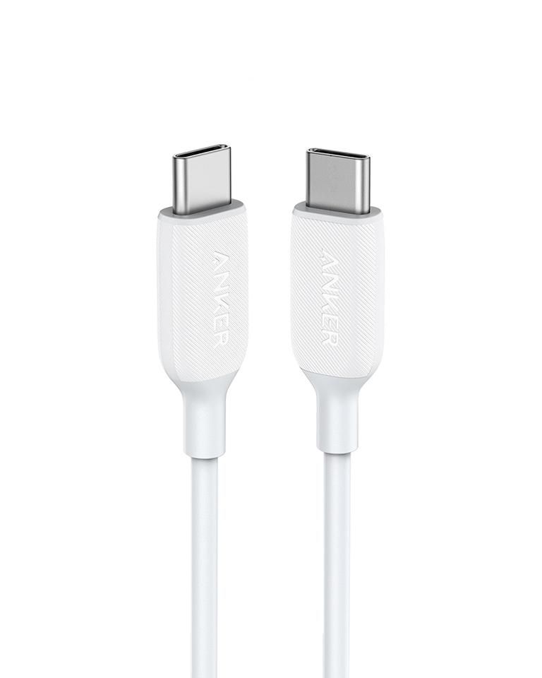 Anker PowerLine III USB-C to USB-C Cable, 0.9m, White