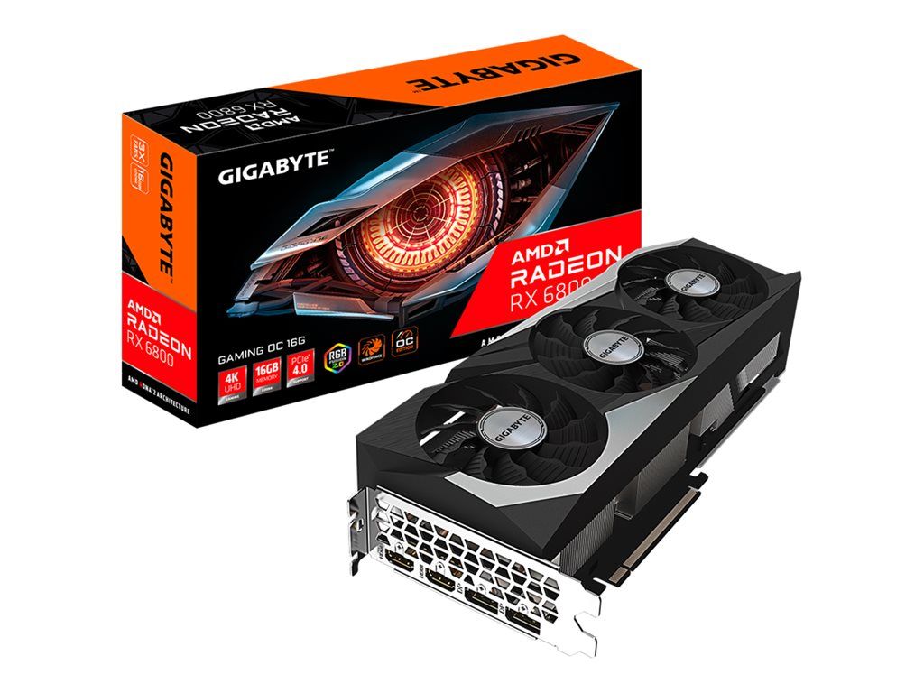 Gigabyte Radeon RX 6800 GAMING OC 16G - OC Edition Graphics Card