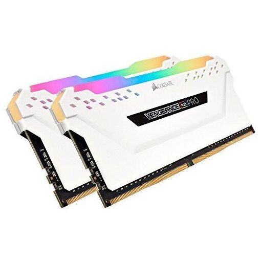 Kit de memoria Corsair Vengeance RGB Pro 32GB (2x16GB) DDR4 3200MHz C16 Blanco