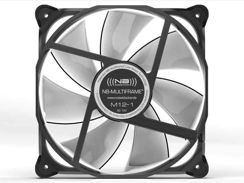 Noiseblocker M12-PS S-Series PWM Fan - 120mm