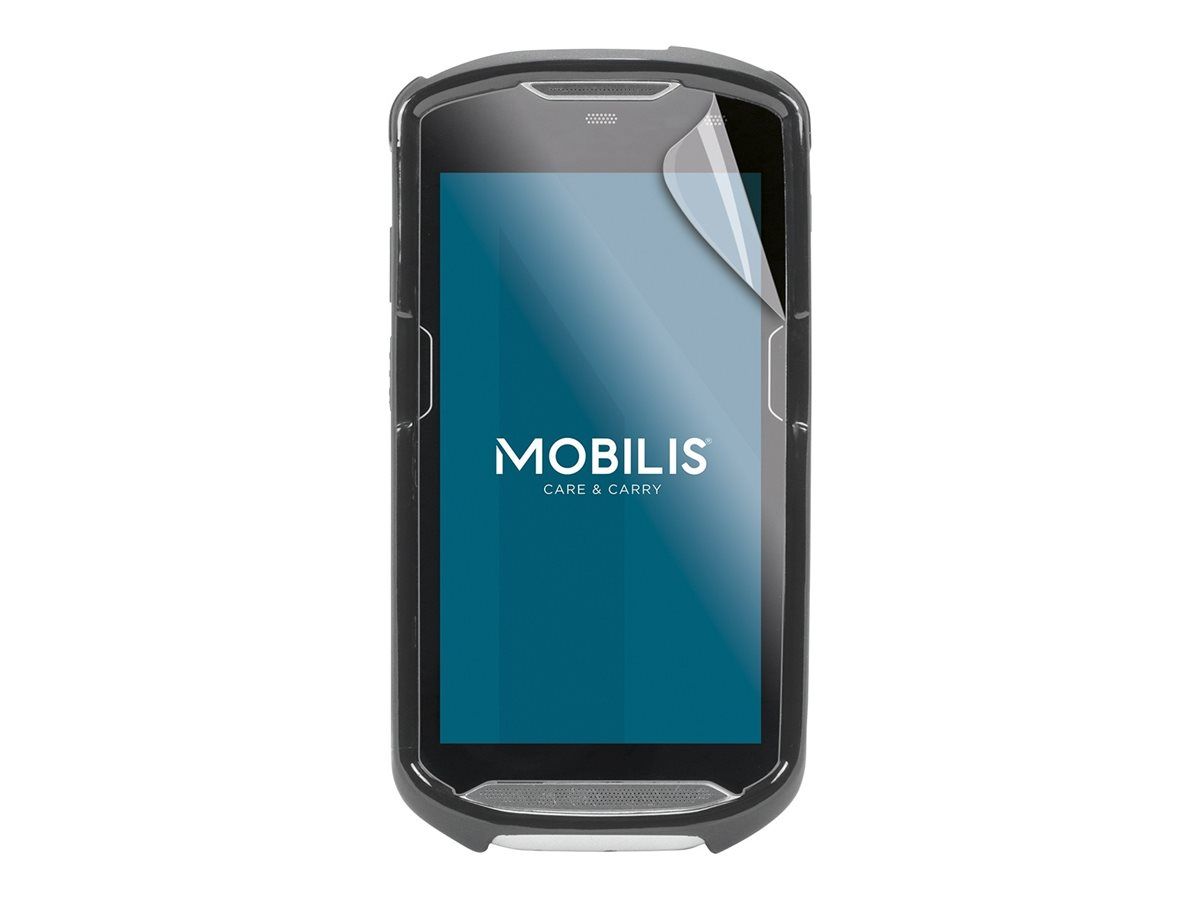 Mobilis Screen Protector for Zebra TC51, TC52, TC56, TC57 - Unbreakable, Shock-Resistant, IK06 Rated - Clear