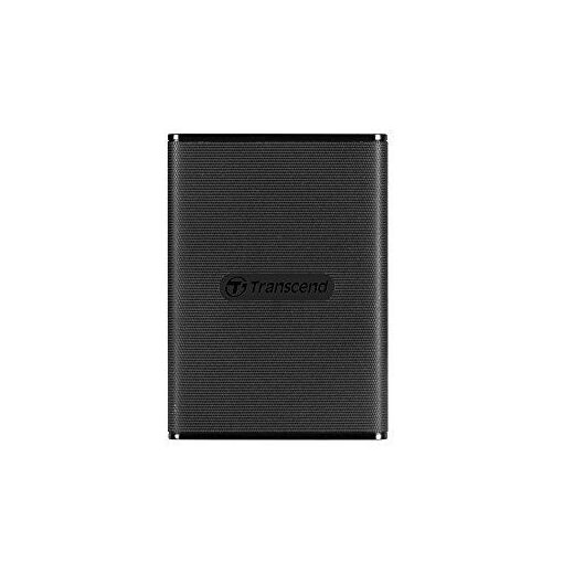 Transcend ESD270C - 250GB Encrypted SSD - Portable External - USB 3.1 Gen 2 (USB-C) - AES 256-bit Encryption - Black