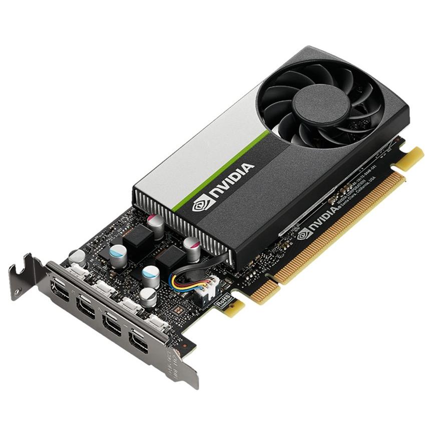 Pny NVIDIA T600 Graphics Card - 4GB GDDR6 - Low Profile PCIe 3.0 x16 - 4 Mini DisplayPort
