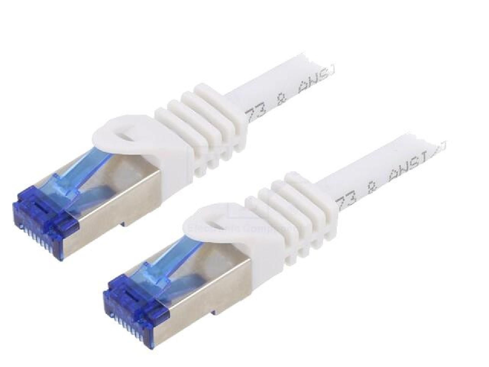 ADNAuto Cat6a S-FTP RJ45 Male Network Cable - 0.25m