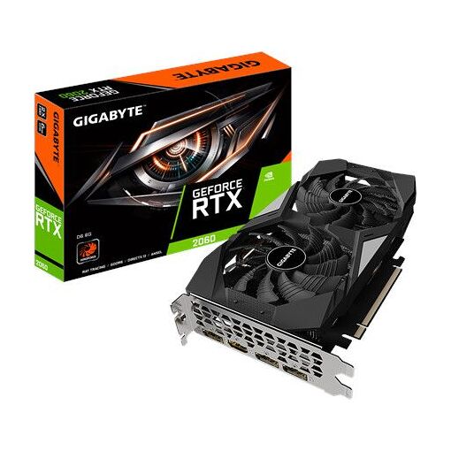 Carte graphique Gigabyte GeForce RTX 2060 D6 6 Go