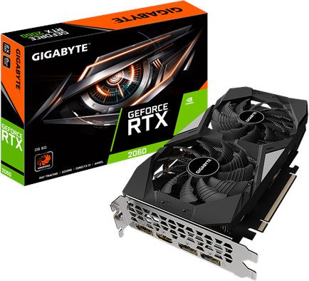 Gigabyte GeForce RTX 2060 D6 6G Graphics Card