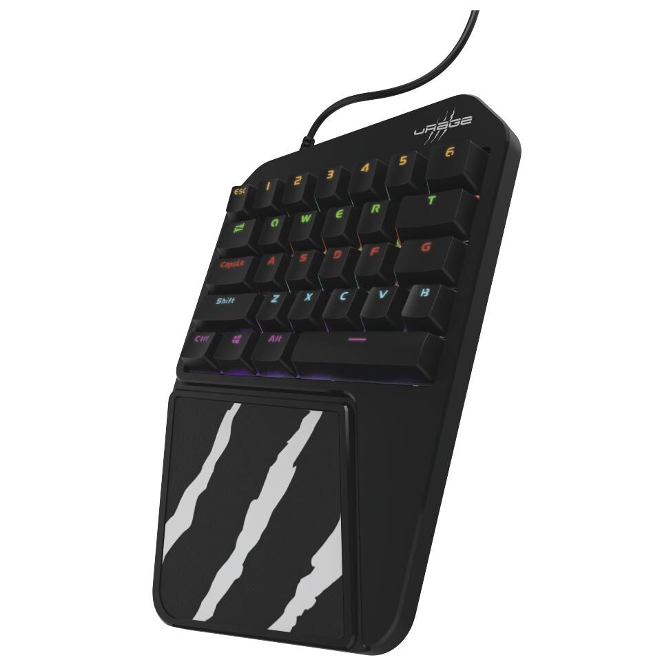 Teclado gaming uRage Exodus 410 de una mano