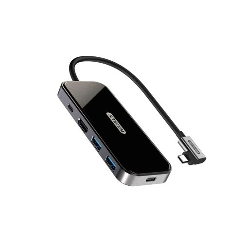 Hub Sitecom USB 3.1 Tipo C - 2x USB-A, 1x USB-C, HDMI, PD, CN-408