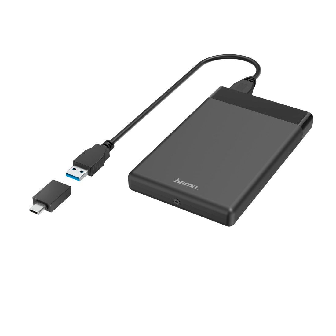 Hama 2.5 Inch SSD/HDD Enclosure for USB Connection