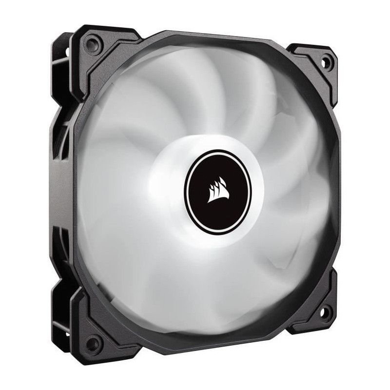 Ventilateur Corsair Air Series AF120 LED (2018) - Ventilateur de châssis - 120 mm - Blanc