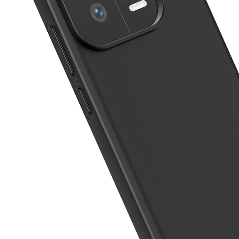 Fundas de silicona con microfibra Jaym para Xiaomi 13 Premium - Negro