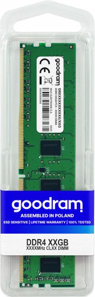 Wilk Elektronik DDR4 16GB RAM Module (288-Pin, 3200MHz, CL22, 1.2V, Buffered, Non-ECC)
