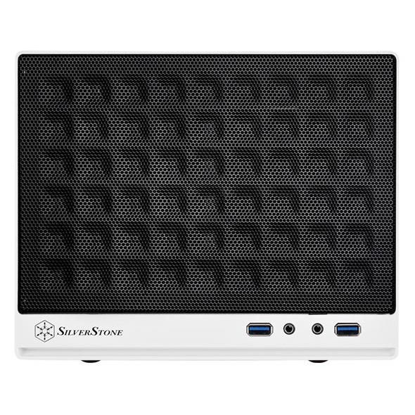 Silverstone SG13 Mini Tower, Black/White