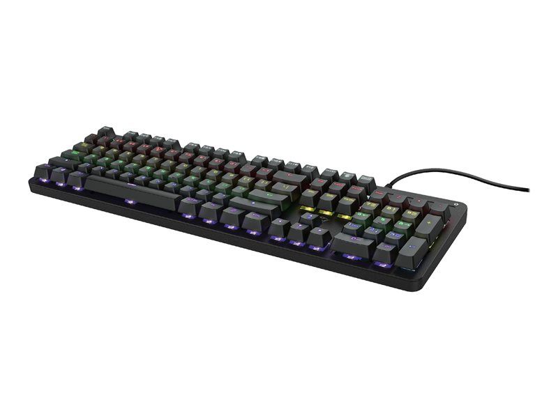 Trust GXT 863 Mazz Retro-Illuminated French USB Keyboard with Outemu Red Switch