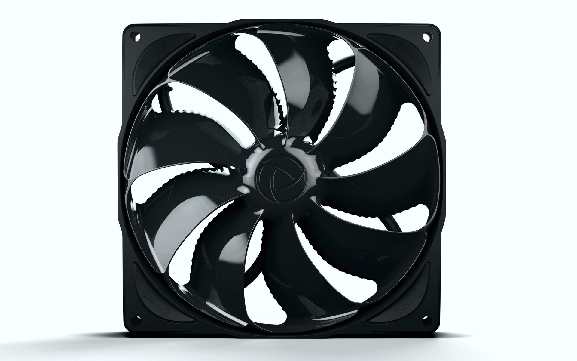 Noiseblocker B14-PS-BL 14cm PC Case Fan - Black