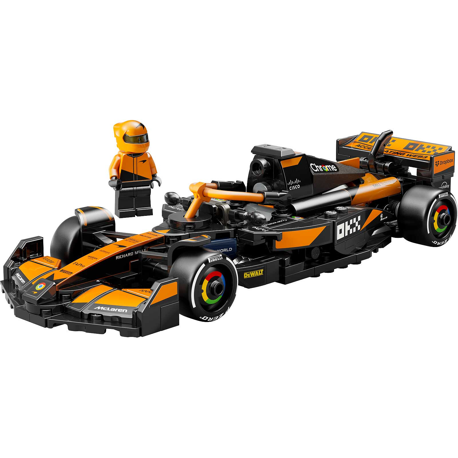 LEGO Speed Champions 77251 McLaren Team MCL38 F1 Car
