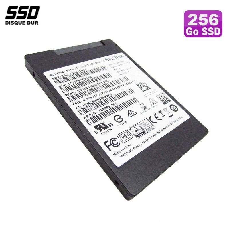 SanDisk X300s 256GB SSD 2.5-Inch SATA III