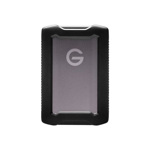 SanDisk Professional G-DRIVE Armor 2TB Portable USB 3.1 External Hard Drive, Black