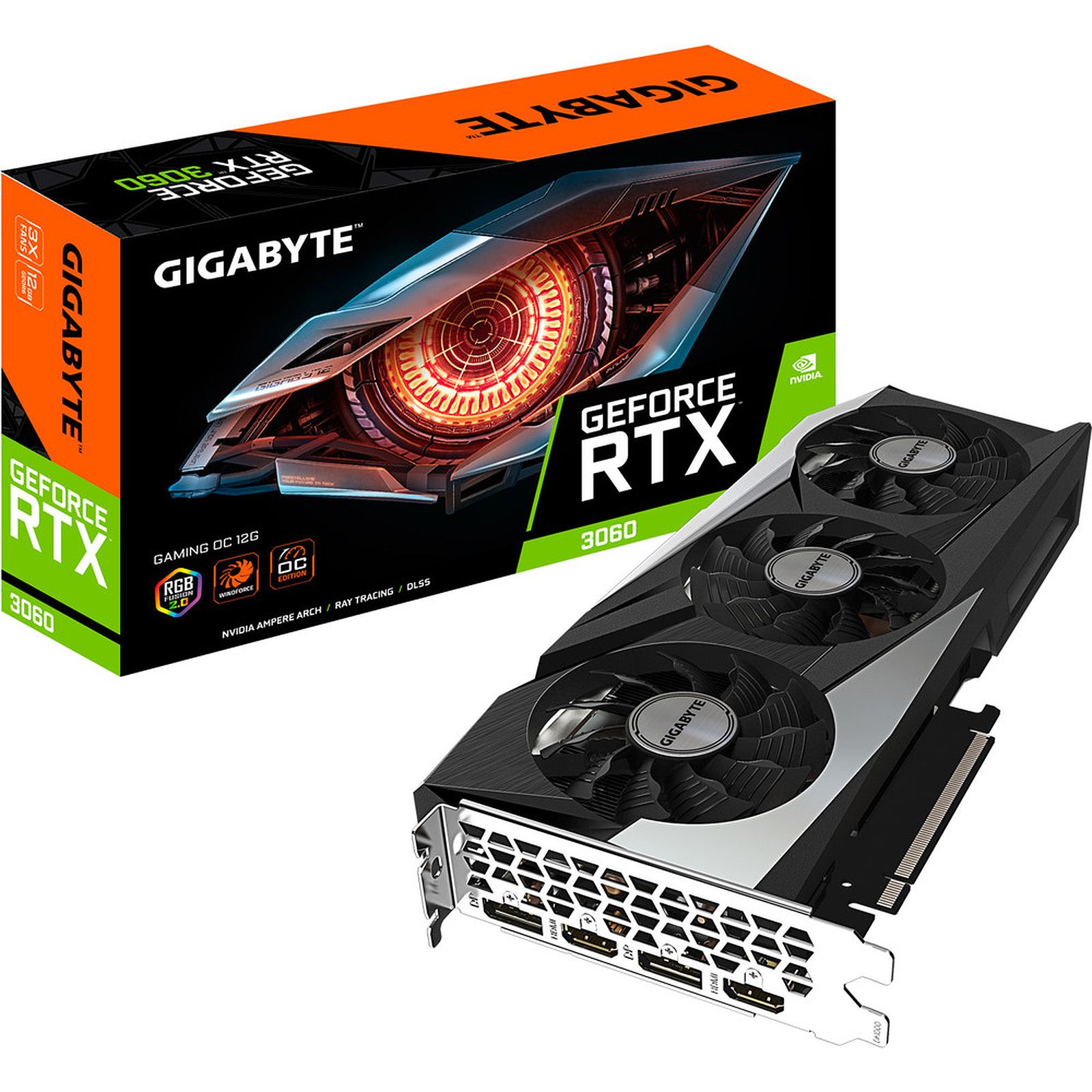 Gigabyte GeForce RTX 3060 GAMING OC 12G (rev. 2.0) - High-Performance Graphics Card