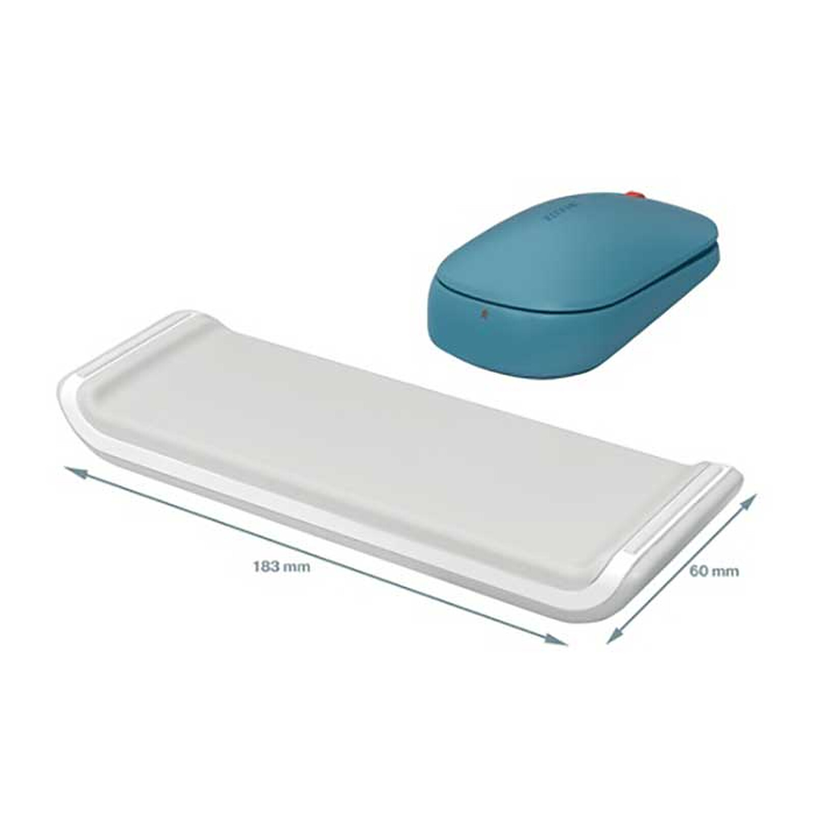 Leitz Ergo Cosy Mouse Wrist Rest - Grey