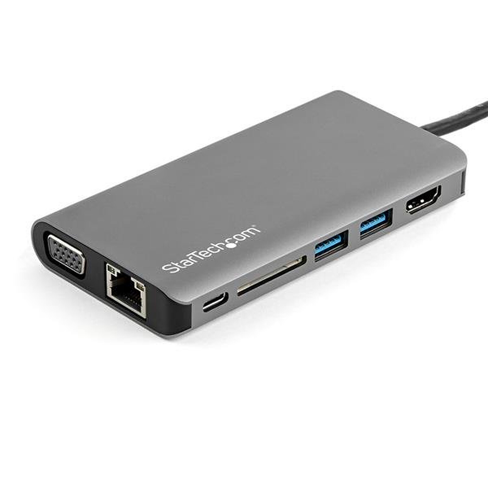 StarTech.com Multiport USB-C Adapter - SD Memory Card Reader - Power Delivery