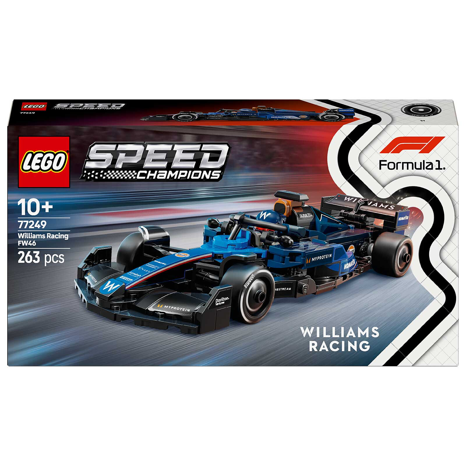 LEGO Speed Champions 77249 Williams Racing FW46 F1 Car