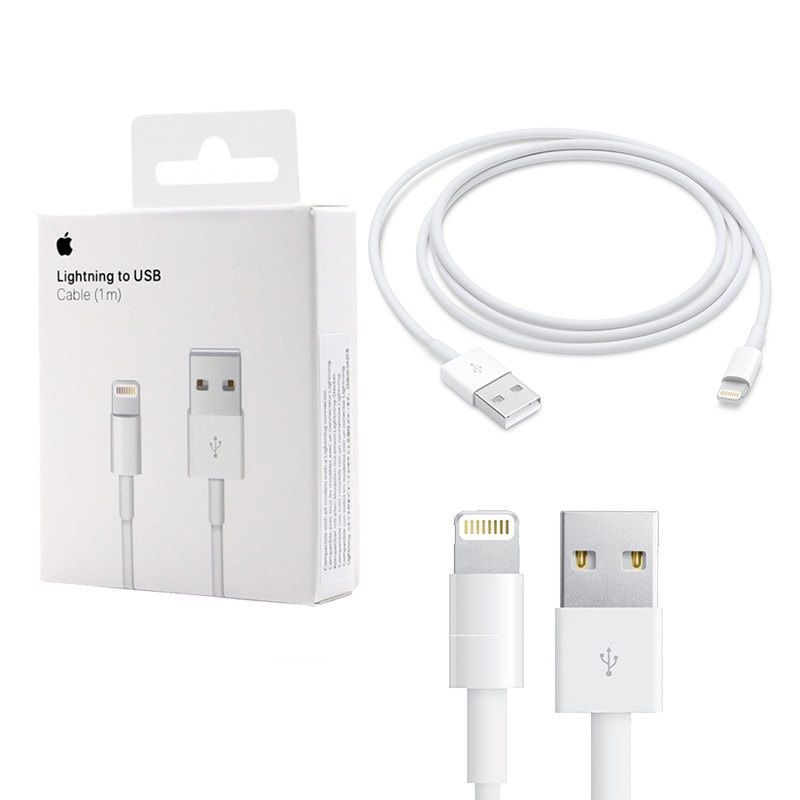 Apple Lightning USB Cable 1m (iPhone 8/X/11/12/13/14 ProMax)