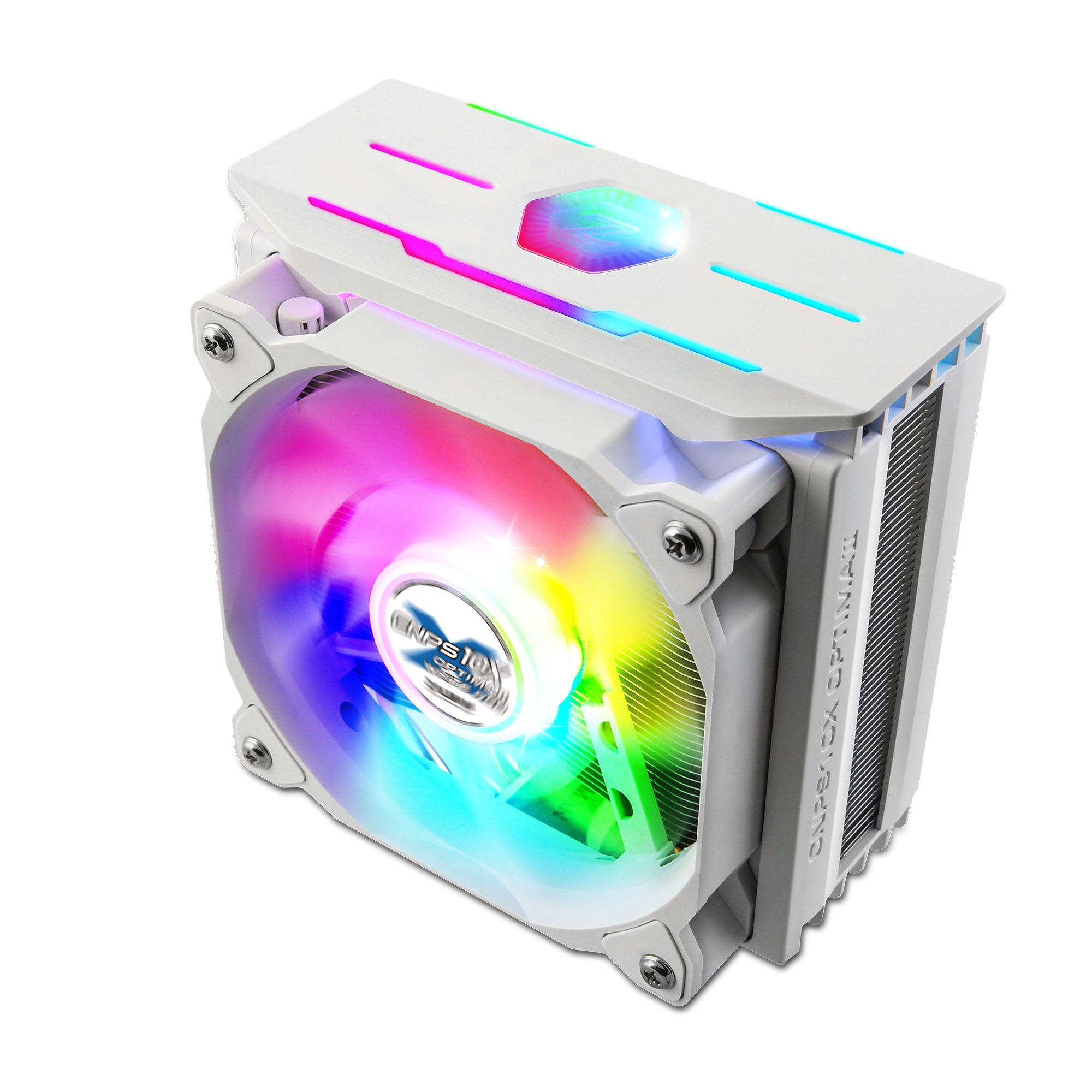 Zalman Optima II RGB CPU Cooler - White