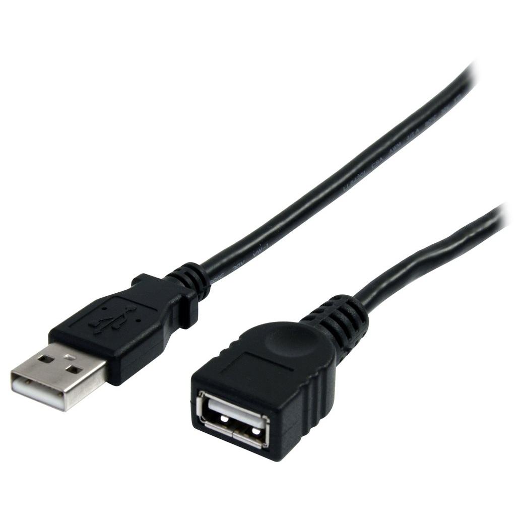StarTech.com 3ft USB Type-A Extension Cable - Black (USBEXTAA10BK)