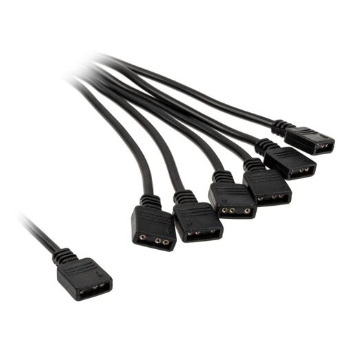 Cable divisor Ek Water Blocks 6 vías D-RGB