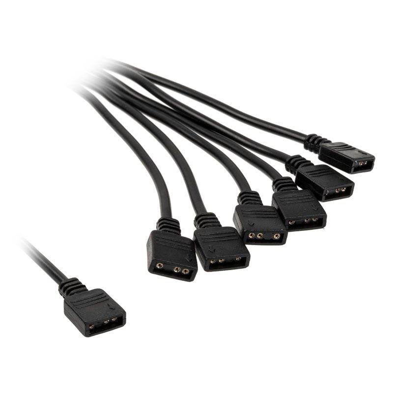 Cable divisor Ek Water Blocks 6 vías D-RGB