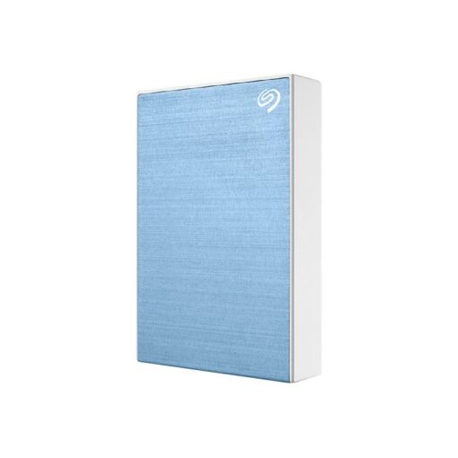 Seagate One Touch 2TB Portable External Hard Drive - USB 3.0 - Light Blue - with Seagate Rescue Data Recovery