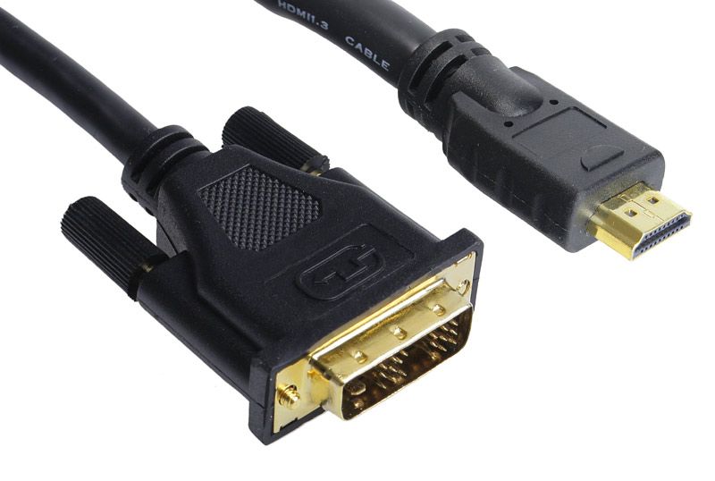 Adaptateur HDMI vers DVI InLine, 3m, Noir