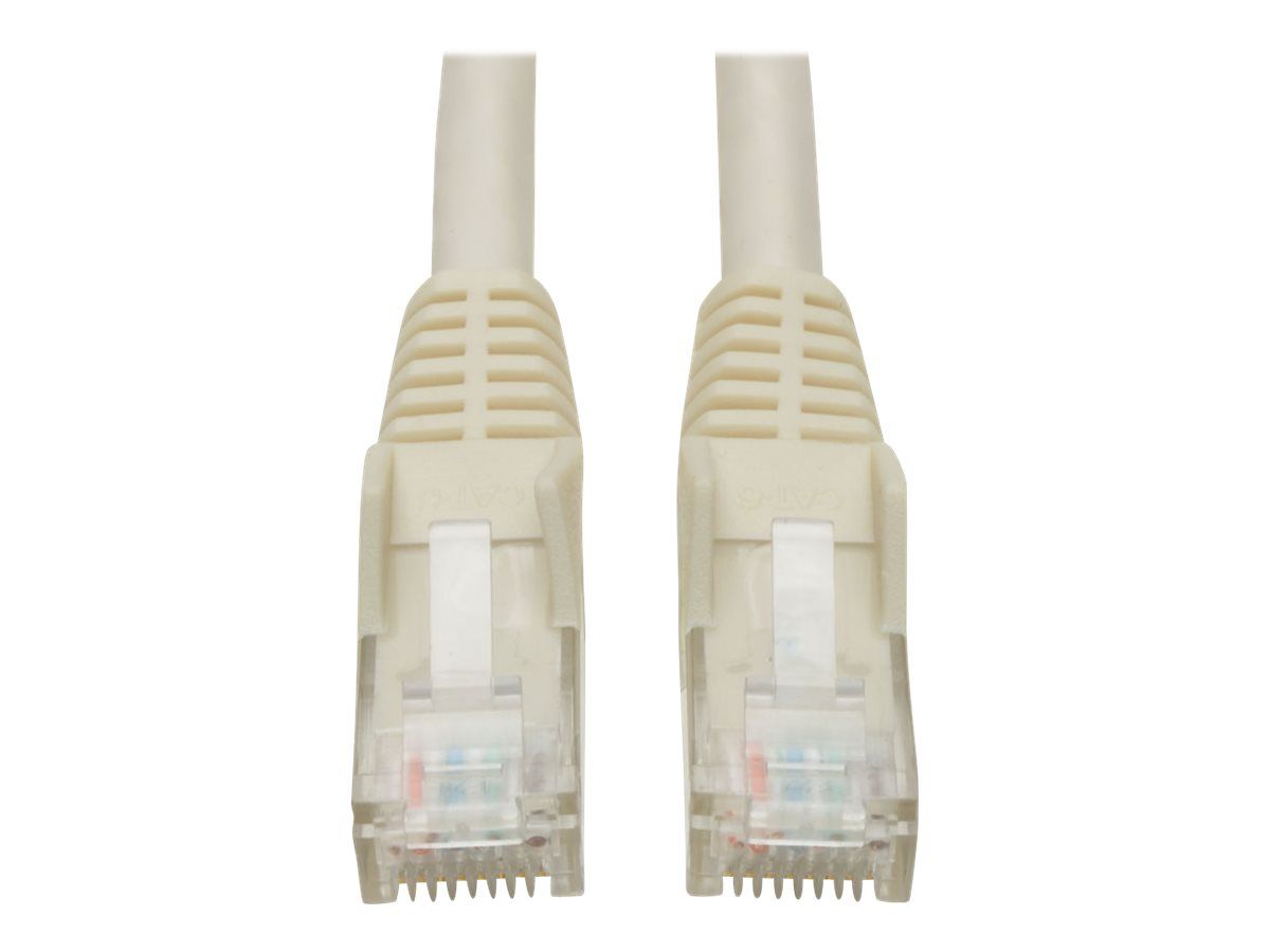 Eaton Tripp Lite Cat6 Gigabit Snagless Molded Ethernet Cable, 3 ft, White