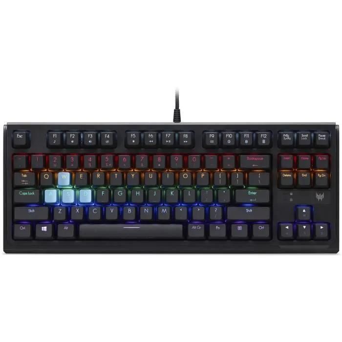 Acer Predator Aethon 301 TKL Keyboard - Backlit - Gateron Blue Switch - Black