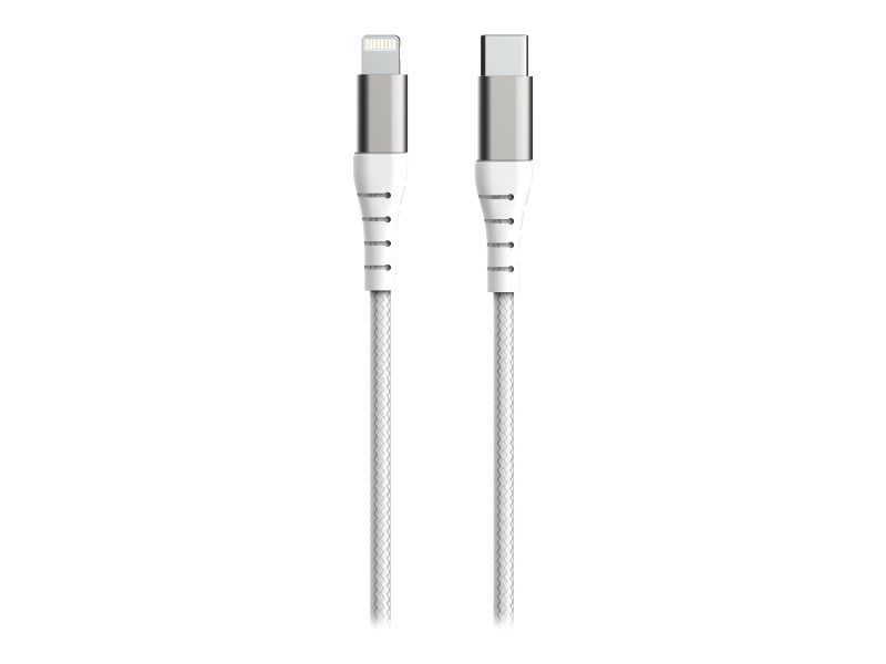 Câble Lightning Bigben Connected - 1,2 m Blanc