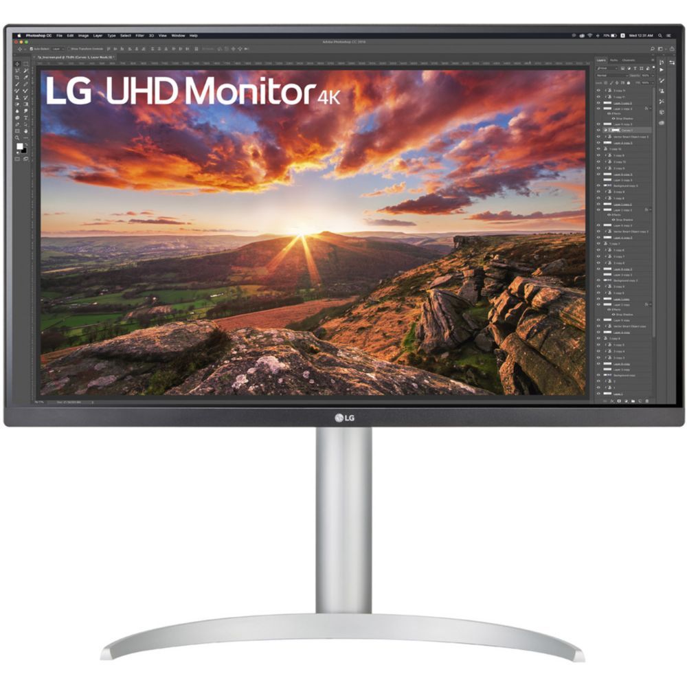 LG 27UP85NP-W - 27" PC Monitor - 4K UHD 3840 x 2160