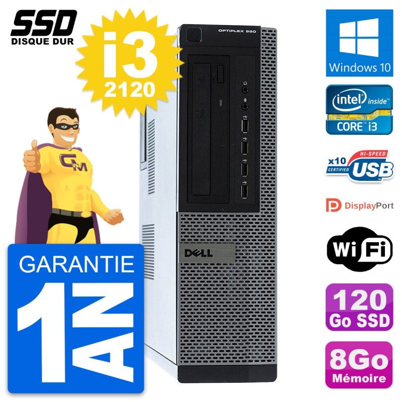 Dell OptiPlex 990 DT Desktop Computer