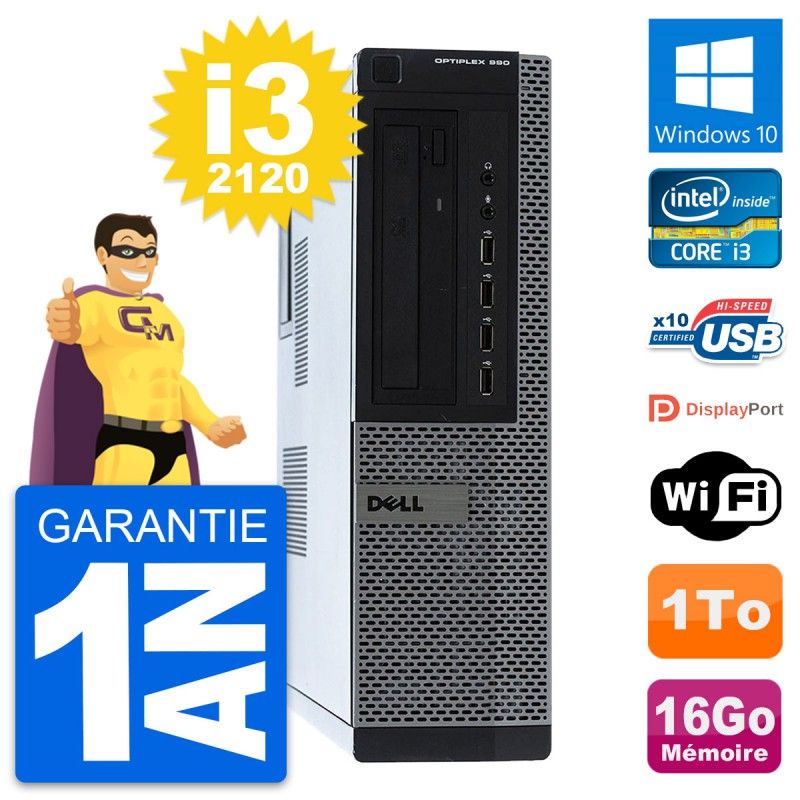 Computadora de escritorio Dell OptiPlex 990 DT