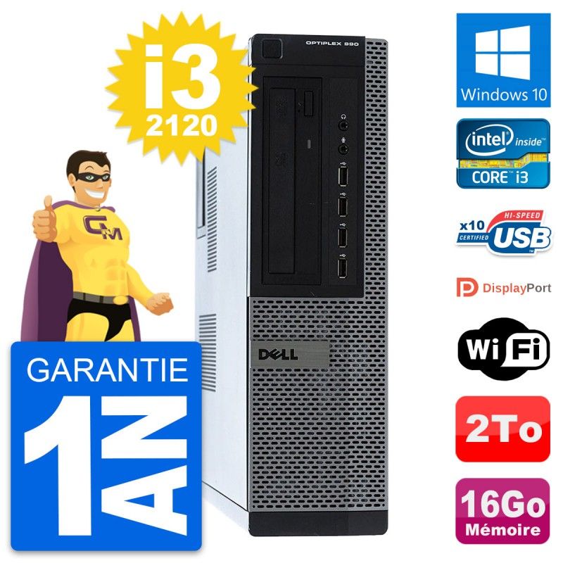 Computadora de escritorio Dell OptiPlex 990 DT