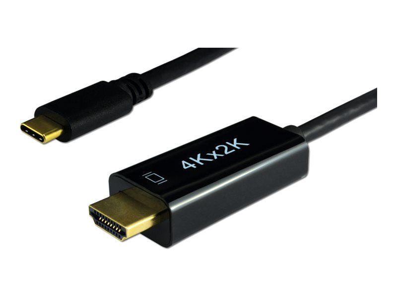 MCL USB-C to HDMI Adapter - 1.8m, 4K30Hz (3840 x 2160)