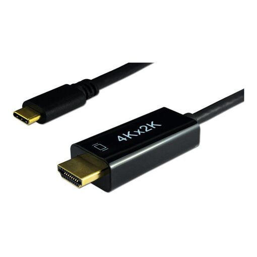 MCL USB-C to HDMI Adapter - 1.8m, 4K30Hz (3840 x 2160)