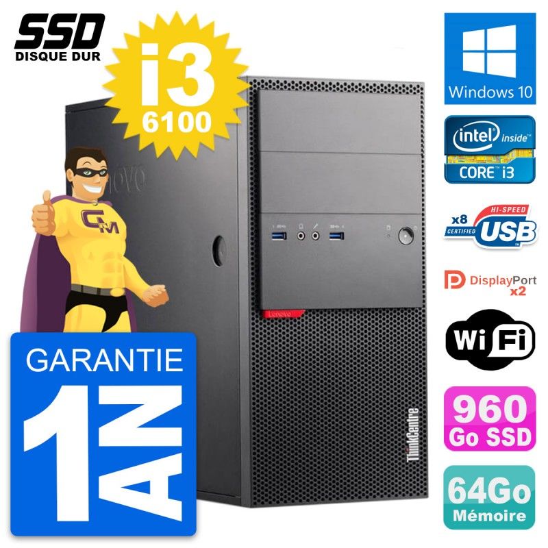 Lenovo ThinkCentre M900 Desktop Computer