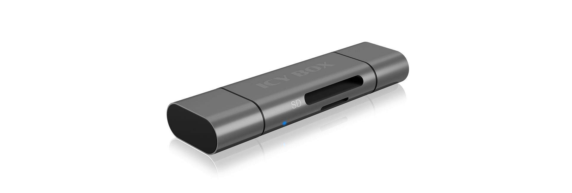 Icy Box IB-CR201-C3 Type-C Memory Card Reader