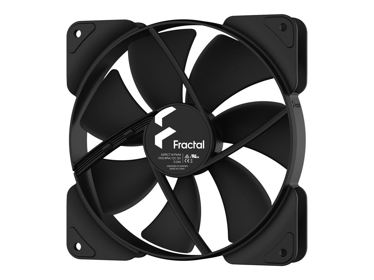 Fractal Design Aspect 14 PWM Fan - 140mm - Black