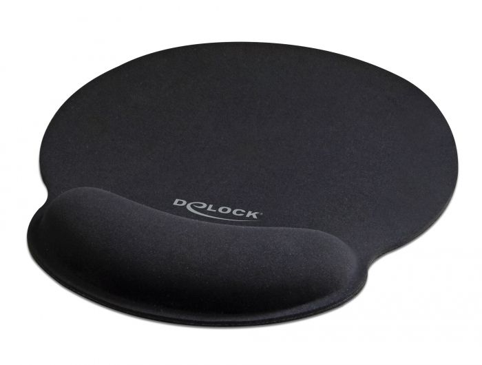 Delock Ergonomic Mouse Pad Black