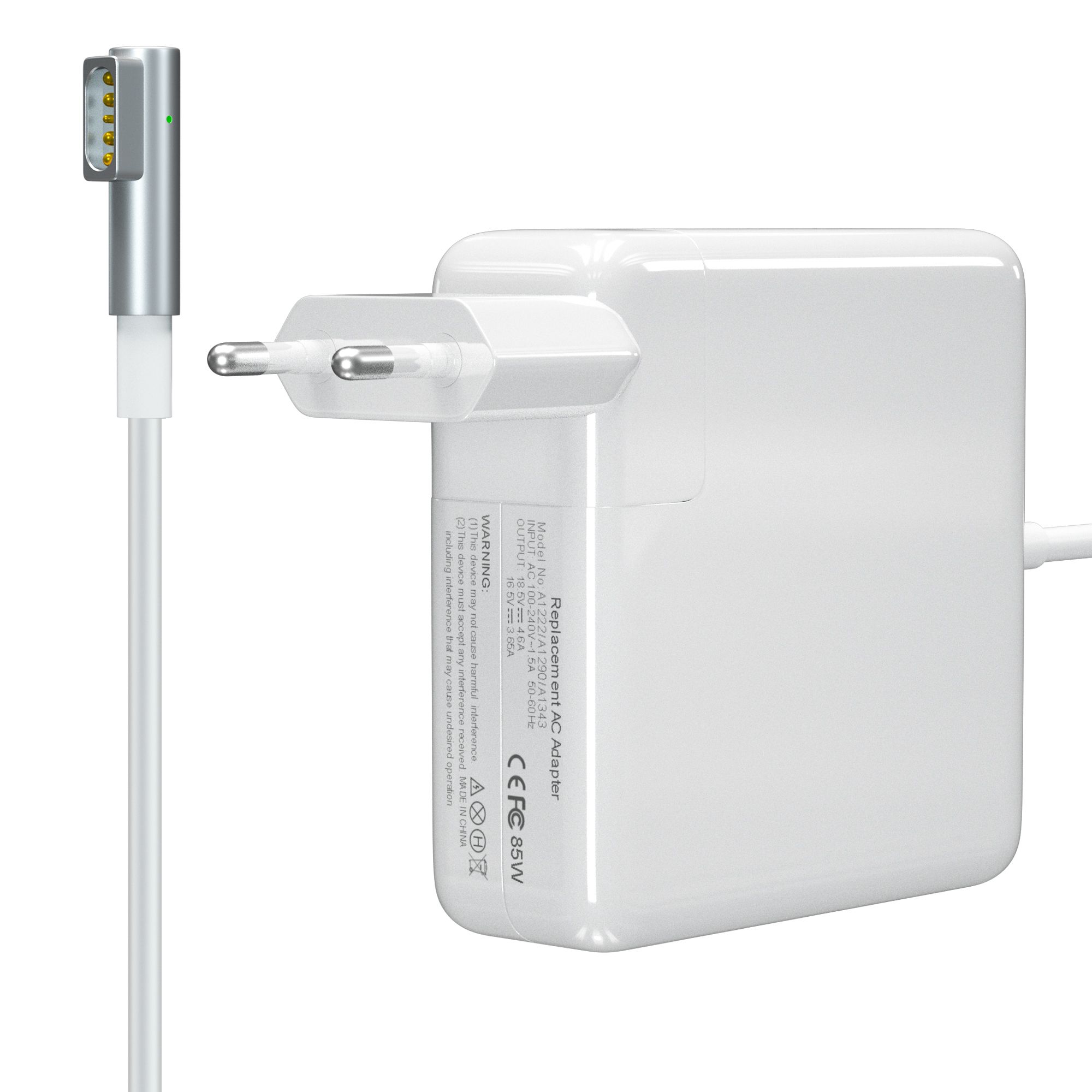 Adaptateur d'alimentation Magsafe 1 de 85W pour MacBook Pro 15 pouces (A1286, A1290, etc.)