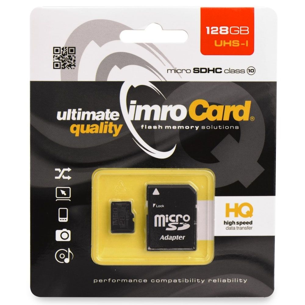 IMRO MicroSD 128GB Class 10 UHS-3